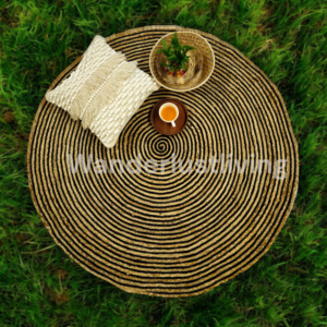 Black Spiral Jute