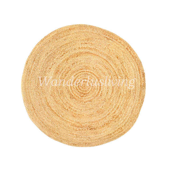 Plain Jute Round - Image 2