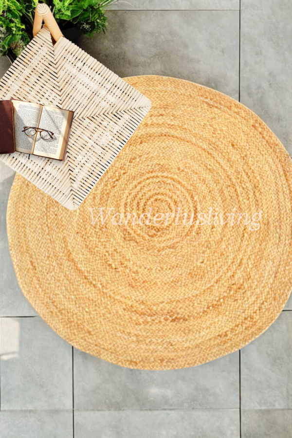 Plain Jute Round