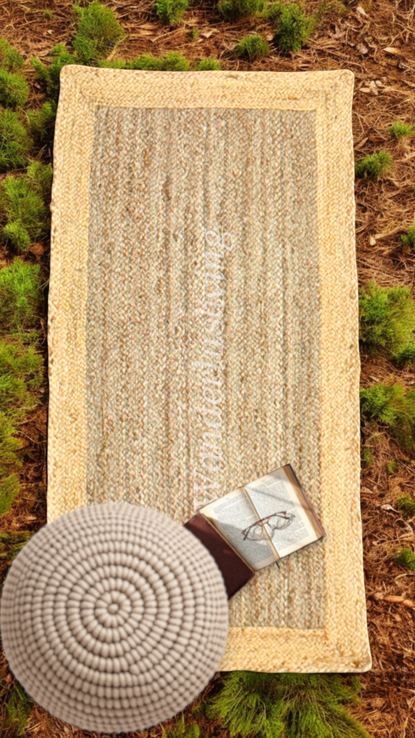 Grey Jute Pentagon